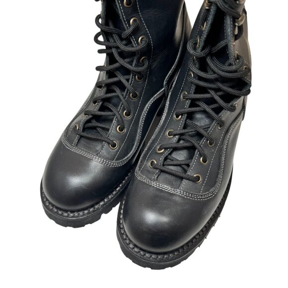 EMBOSSY Men's Logger Lace Up Boots Vibram Sole Motorcycle New Size 41/8 - Picture 8 of 15